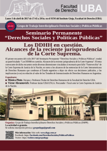 seminario marzo