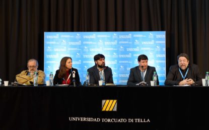 Panel “Debates pendientes y medidas recientes de la política social argentina”, en el Congreso SAAP. Con la presencia de Eduardo Amadeo, Fernanda Reyes, Diego Bossio, Daniel Arroyo y Claudio Lozano