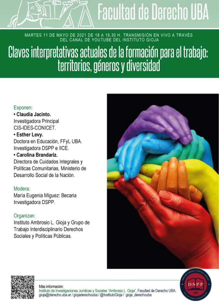 Seminario «Claves interpretativas actuales de la formación para el trabajo: territorios, géneros y diversidad