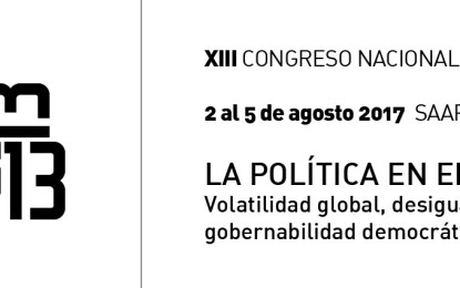 Convocatoria a Simposio «Estado y políticas sociales en Argentina. Problemas estructurales y coyunturales en la provisión de bienestar»-XIII Congreso de la Sociedad Argentina de Análisis Político (SAAP)