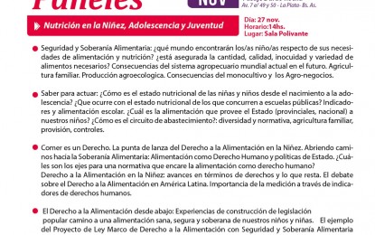 Conocé mas acerca del Encuentro Nacional – 27 y 28 de Noviembre